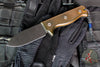 Maratac ERGO R4A PRO- Fixed Blade- Ultem Scale- Black Oxide D2 Blade