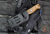 Maratac ERGO R4A PRO- Fixed Blade- Ultem Scale- Black Oxide D2 Blade
