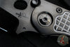 Borka- Marfione Custom Stitch- DLC Finished Frag Pattern Titanium Handle- Cracked Ice DLC Diamondwash Finished Compound Ground Blade- DLC HW