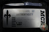 Marfione Custom 06/02/2014 Mini Venom OTF Auto Knife- Gun Metal Gray Handle- Stonewash Blade