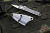 Marfione Custom 06/02/2014 Mini Venom OTF Auto Knife- Gun Metal Gray Handle- Stonewash Blade