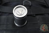 Microtech Titanium Shot Glass- Single Dagger- Stonewashed Finish