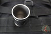 Microtech Titanium Shot Glass- Single Dagger- Stonewashed Finish