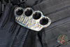 Custom Flamed Titanium Hand Tank Paperweight 430-MCK FLTI