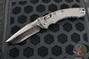 Marfione Custom Knives- Amphibian Ram-Lok Folder- Carbon Fiber Handle- DLC Two-Tone Stonewash Finished Blade