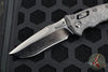 Marfione Custom Knives- Amphibian Ram-Lok Folder- Carbon Fiber Handle- DLC Two-Tone Stonewash Finished Blade