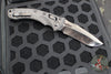 Marfione Custom Knives- Amphibian Ram-Lok Folder- Carbon Fiber Handle- DLC Two-Tone Stonewash Finished Blade