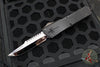 Marfione Custom Combat Interceptor- Black Hefted Aluminum Chassis- Mirror Finish Blade- Black DLC HW 339-MCK HPDLC