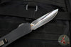 Marfione Custom Scarab II- Double Edge DES- Blacked Hefted Chassis- Riptide Ultra Pattern Baker Forge Damascus- Copper-Ringed HW VERSION 1