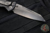 Marfione Custom Socom Elite Warcom- Carbon Fiber Handle With Copper Trim- Ironwood Inlaid- Black DLC Satin Finished Blade- DLC Hardware