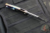 Marfione Custom Warhound Folder- Galactic Finished Titanium Handles- Mirror Polished Blade- Bronze Titanium Hardware
