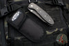 Vintage 09/2002 Lightfoot LCC D/A Auto or Manual-Carbon Fiber Scale- Black Finished Titanium Bolster- Black Blade
