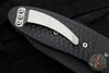 Vintage 09/2002 Lightfoot LCC D/A Auto or Manual-Carbon Fiber Scale- Black Finished Titanium Bolster- Black Blade