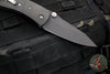 Vintage 09/2002 Lightfoot LCC D/A Auto or Manual-Carbon Fiber Scale- Black Finished Titanium Bolster- Black Blade