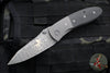 Vintage 12/2000 Lightfoot LCC D/A Auto or Manual-Carbon Fiber Scale- Titanium Bolster- Damascus Blade