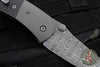 Vintage 12/2000 Lightfoot LCC D/A Auto or Manual-Carbon Fiber Scale- Titanium Bolster- Damascus Blade