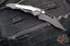 Vintage 12/1999 Microtech Vector- Manual- Black Handle- Black Part Serrated Blade