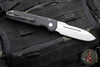 Protech PDW Invictus (OTS) Auto Knife- Black Handle- Stonewash Blade- Steel Safety 1804