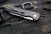 Protech PDW Invictus (OTS) Auto Knife- Black Handle- Stonewash Blade- Steel Safety 1804