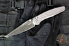 Protech Avalon Custom- Peace Neighbor Deisgn- Manual Button Lock Knife- Knurled 17-4 Steel Handle- Nichols Damascus Blade 2026 Avalon Custom 05