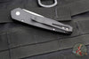 Protech Newport Out The Side OTS Auto Knife- Black Handle with 3D Wave pattern- MOP Button- Stonewash Blade 3436