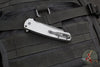 Protech Malibu Flipper- Reverse Tanto- Grey Textured Handle- Black DLC Plain Edge 5206-GREY
