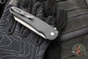 Protech Malibu Flipper- Reverse Tanto- Black Handle- Acid Wash Magnacut Blade 5401-AW