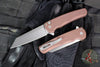 Protech Malibu Flipper- Reverse Tanto- FDE Handle- Stonewash Magnacut Blade 5401-FDE