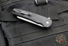 Protech Malibu Flipper- Reverse Tanto- Black Handle- Stonewash Magnacut Blade 5401