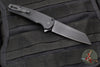 Protech Malibu Flipper- Reverse Tanto- Operator Series- Black Handle- Black DLC Magnacut Blade- Tritium Button Inlay 5403-OPER