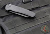 Protech Malibu Flipper- Reverse Tanto- Black Handle- Black DLC Magnacut Blade- 5403