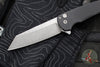 Protech Malibu Flipper- Reverse Tanto- Black Dragon Scale Handle- Acid Washed Magnacut Blade 5435-AW