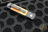 Protech Godson Out The Side Auto (OTS)- Black Handle- Red Ironbark Eucalyptus Wood Inlay- Black Blade 707-RIE