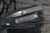 Protech Godson Out The Side Auto (OTS)- Black Handle- Black DLC Washed Blade 721-DLCW