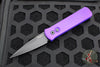 Protech Godson Out The Side Auto (OTS)- Purple Handle- Black Blade 721-PURPLE