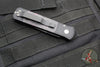 Protech Godson Out The Side Auto (OTS)- Black Handle With Fat Carbon Dark Matter Purple Inlays- Black Blade 7FC32