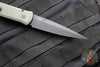 Protech Godfather Out The Side (OTS) Knife- Green Handle- Black Blade 921-GREEN