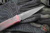 Protech Godfather Out The Side (OTS) Knife- Southern Edges Exclusive-Red Haze Custom Finish- Black DLC Blade- BLP Inlaid Button 921-RED HAZE