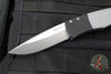 Protech Magic "Whiskers" Out The Side (OTS) Auto Knife- Hidden Bolster Release- Grey Body- Textured Black Bolster- Stonewash Blade BR-1.3 LTD-GREY