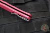 Protech Malibu Flipper- Reverse Tanto-  Battleworn Red Dragon Scale Patterned Handle- Acidwash Magnacut Finished Blade- Black Lip Pearl Button BSA25.MALIBU.1