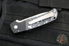 Protech Terzuola ATCF Out The Side (OTS) Auto Knife- Black Handle with "White Storm" Fat Carbon Inlays- Stonewash Magnacut Steel Blade BT2731-WS