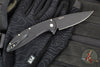 Protech Cambria Flipper- Black Aluminum Handle- Maple Burl Wood Inlay- Black DLC Magnacut Blade- Mosaic Pin Button CF2103-LTD Maple