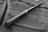 Protech Oligarch Out The Side (OTS) Auto Knife - Black Handle - Smokey Grey DLC Magnacut Blade DS121