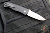 Protech Emerson CQC7 Out The Side Auto (OTS) Knife- Spearpoint Edge - Black Handle- Stonewash Blade- Deep Carry Clip E7A01-20CV