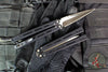 Protech FlyFather 2 Balisong- Black Finished Channel Handles- Satin Finished Blade FF2101