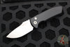Protech Les George SBR Short Bladed Rockeye Out The Side (OTS) Smooth Black with Stonewash Blade LG401 SBR