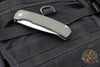 Protech Magic 2 "Whiskers" OTS Auto Knife- Green Smooth Body- Stonewash Blade M2601-GREEN