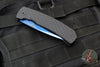 Protech Magic 2 "Whiskers" OTS Auto Knife-  Black Feather Textured Body- Sapphire Blue PVD Blade M2603-F SB