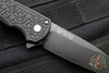 Protech Malibu Flipper- 2024 Blade Show- Wharncliffe- Black "Nexus" 25th Anniversary Patterned Handle- Black DLC Blade