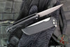 Protech Mordax Flipper- Black Handle- Acid Wash Finished Blade MX101-AW 20CV
